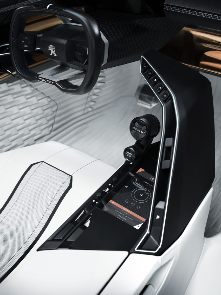 Peugeot Fractal – electric roadster concept unveiled 373755