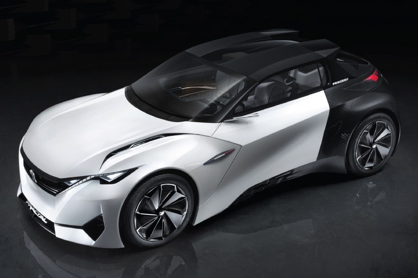 Peugeot Fractal – electric roadster concept unveiled 373711