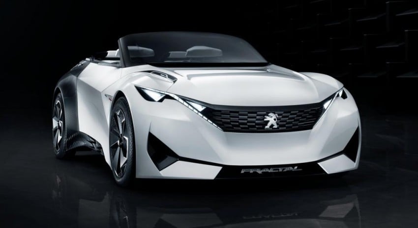Peugeot Fractal concept leaked – an electric roadster? 373539