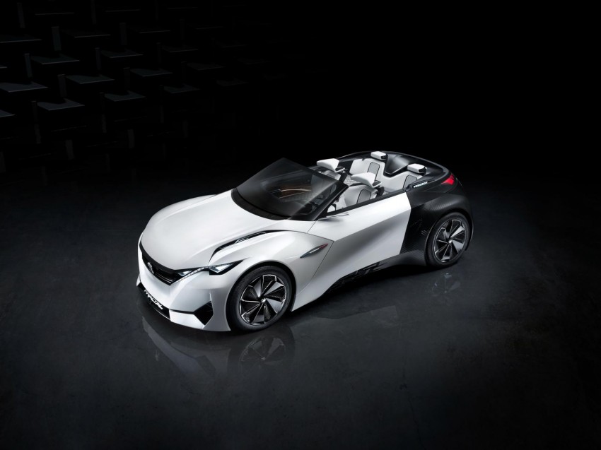 Peugeot Fractal concept leaked – an electric roadster? 373537