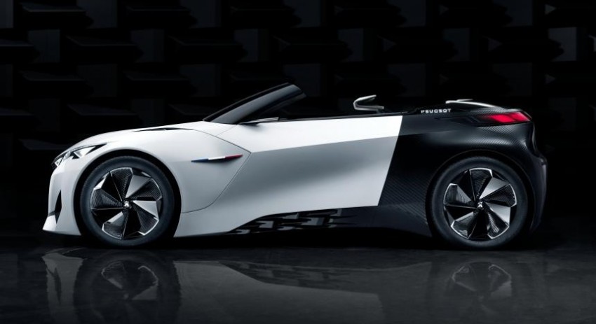 Peugeot Fractal concept leaked – an electric roadster? 373535