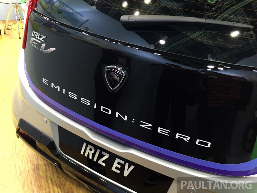 Proton Iriz EV – 300 km electric car on display at IGEM 378151