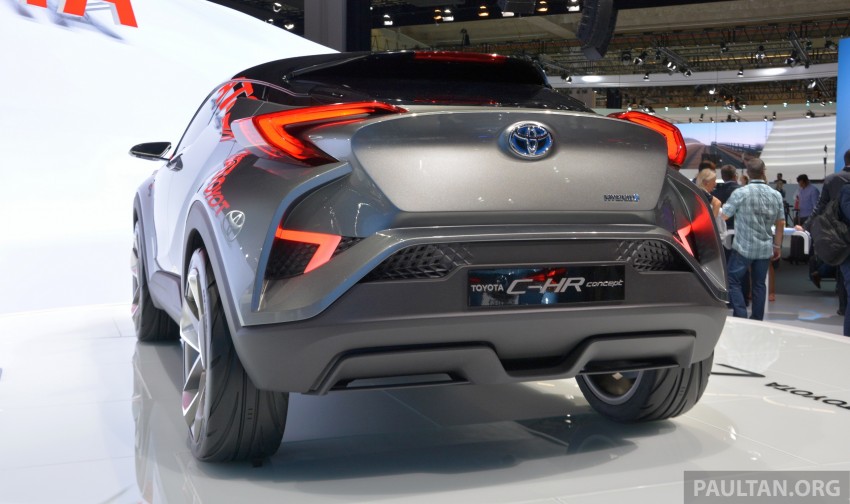 Frankfurt 2015: Toyota C-HR Concept now with five doors – production SUV to debut at Geneva 2016 381038