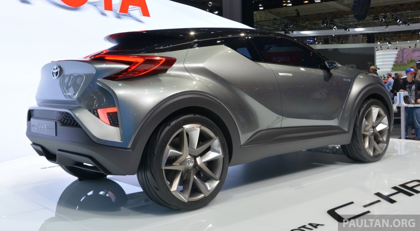 Frankfurt 2015: Toyota C-HR Concept now with five doors – production SUV to debut at Geneva 2016 381042