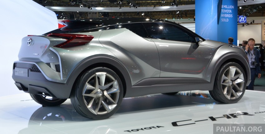 Frankfurt 2015: Toyota C-HR Concept now with five doors – production SUV to debut at Geneva 2016 381044
