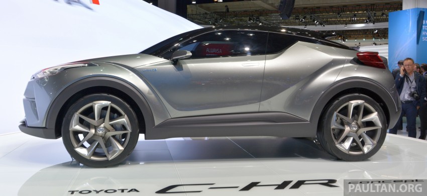 Frankfurt 2015: Toyota C-HR Concept now with five doors – production SUV to debut at Geneva 2016 381045