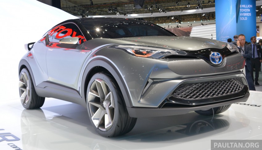 Frankfurt 2015: Toyota C-HR Concept now with five doors – production SUV to debut at Geneva 2016 381046