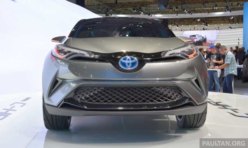 Frankfurt 2015: Toyota C-HR Concept now with five doors – production SUV to debut at Geneva 2016 381047