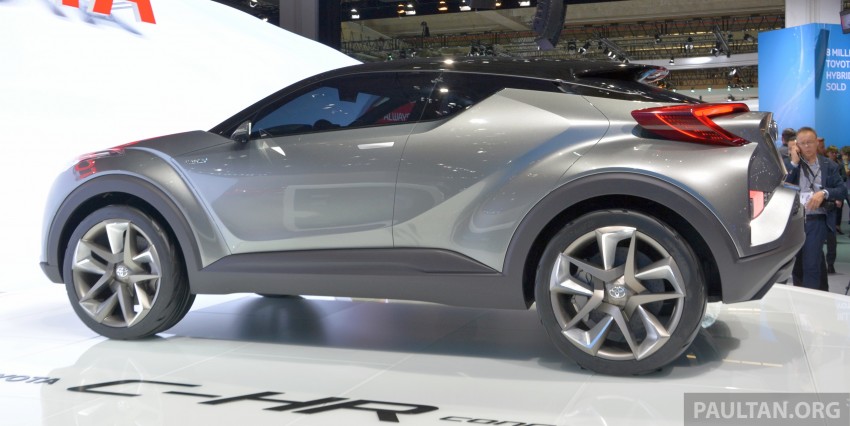 Frankfurt 2015: Toyota C-HR Concept now with five doors – production SUV to debut at Geneva 2016 381048