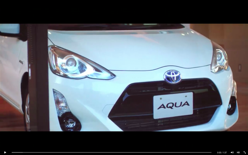 VIDEO: Toyota G’s Aqua by Gazoo Racing, hot Prius c 375064
