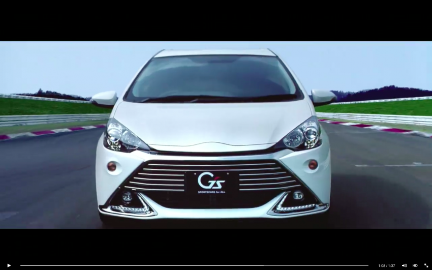 VIDEO: Toyota G’s Aqua by Gazoo Racing, hot Prius c 375080