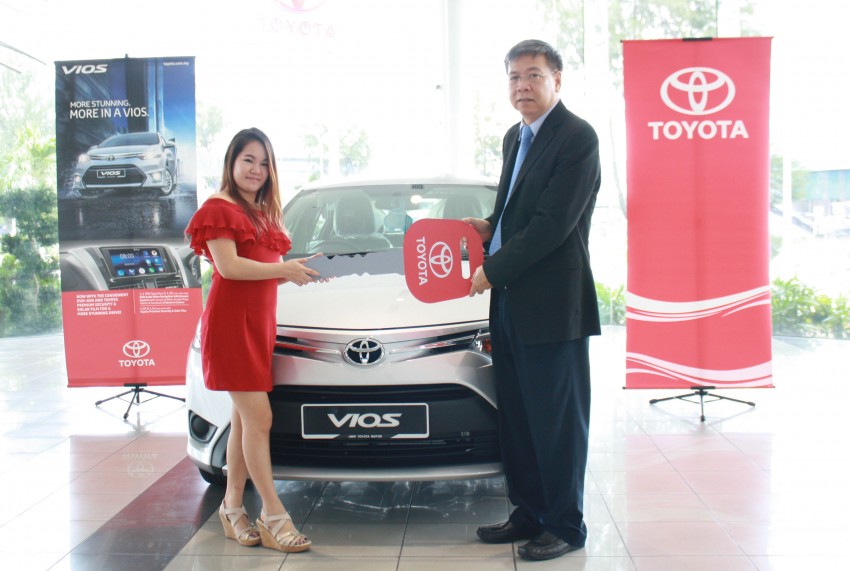 Lucky three win Vios in Toyota Buy & Win contest 378278