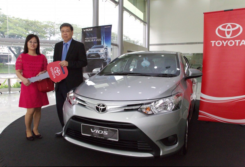 Lucky three win Vios in Toyota Buy & Win contest 378277