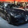 Frankfurt 2015: Alfa Romeo Giulia Quadrifoglio makes first public appearance – full look of the interior!