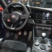Frankfurt 2015: Alfa Romeo Giulia Quadrifoglio makes first public appearance – full look of the interior!