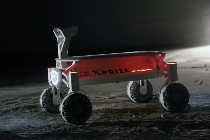 VIDEO: Audi lunar quattro literally shoots for the moon 384688