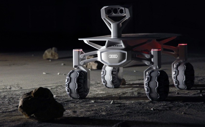 VIDEO: Audi lunar quattro literally shoots for the moon 384690