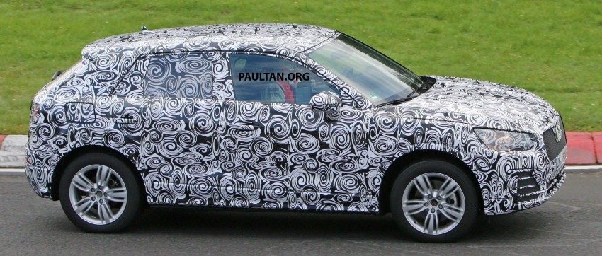 SPIED: 2016 Audi Q2 prototype caught during testing 383621