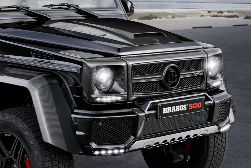 Brabus unveils G500 4×4² with 500 hp and 710 Nm 379358