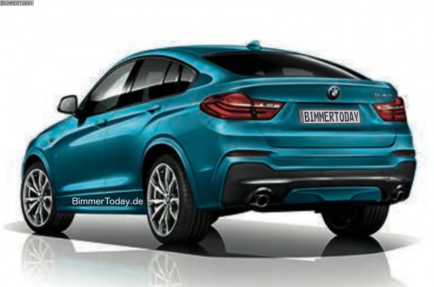 BMW X4 M40i leaked – 360 PS high performance SUV 383917