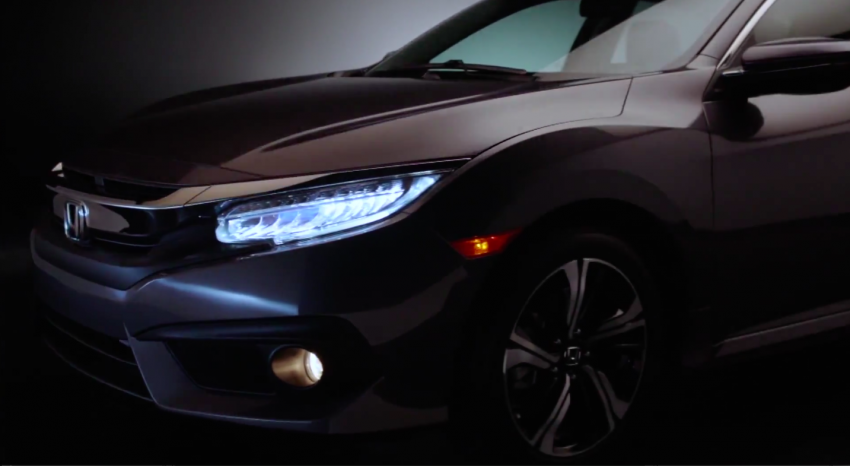 2016 Honda Civic Sedan officially unveiled in the US 380563