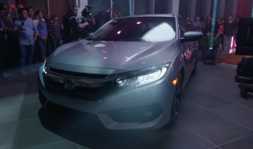 2016 Honda Civic Sedan officially unveiled in the US 380581