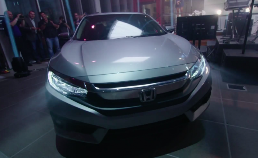 2016 Honda Civic Sedan officially unveiled in the US 380583