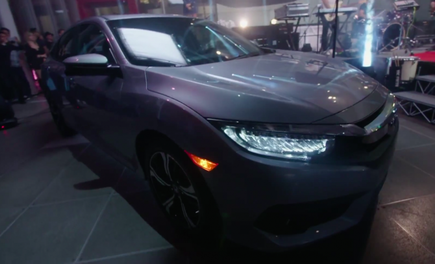 2016 Honda Civic Sedan officially unveiled in the US 380585