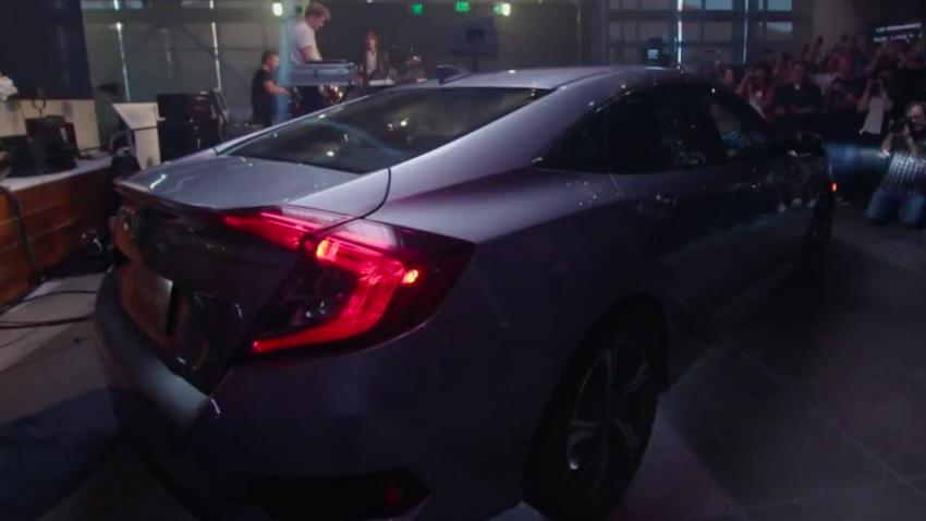 2016 Honda Civic Sedan officially unveiled in the US 380586