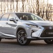 MEGA GALLERY: Lexus RX 350 and RX 450h variants