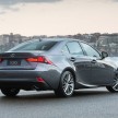 Lexus IS 200t specs listed on Lexus Malaysia’s site