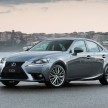 Lexus IS 200t specs listed on Lexus Malaysia’s site