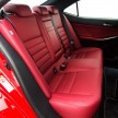 Lexus IS 200t specs listed on Lexus Malaysia’s site