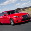 Lexus IS 200t specs listed on Lexus Malaysia’s site