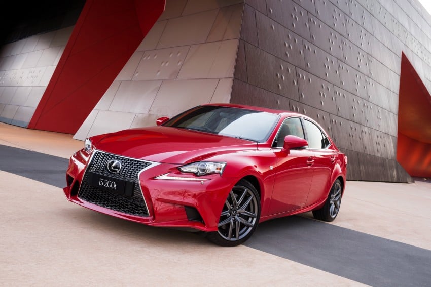 Lexus IS 200t specs listed on Lexus Malaysia’s site 383105
