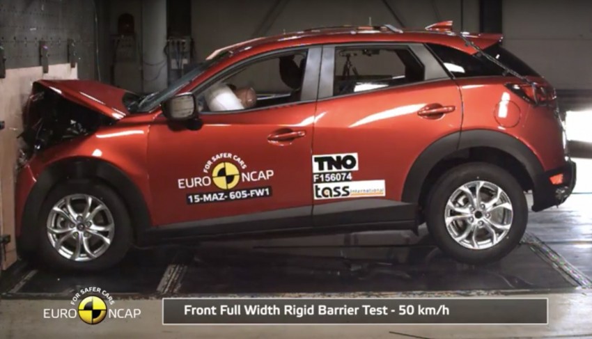 VIDEO: Mazda CX-3 earns four stars from Euro NCAP 374748