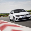 Volkswagen Golf GTI Clubsport and GTI Pirelli meet