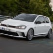 Volkswagen Golf GTI Clubsport and GTI Pirelli meet