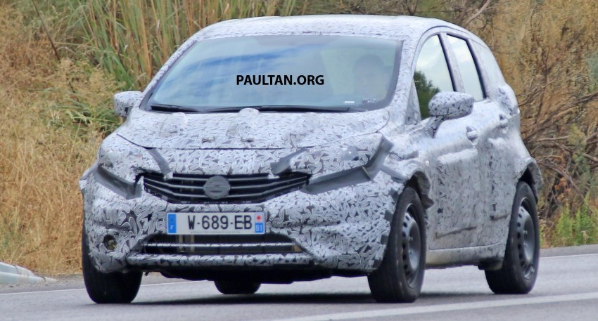 SPIED: Is this a new B-segment Nissan on test? 378206