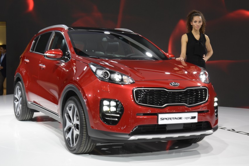 Frankfurt 2015: 2016 Kia Sportage unveiled in the flesh 381231