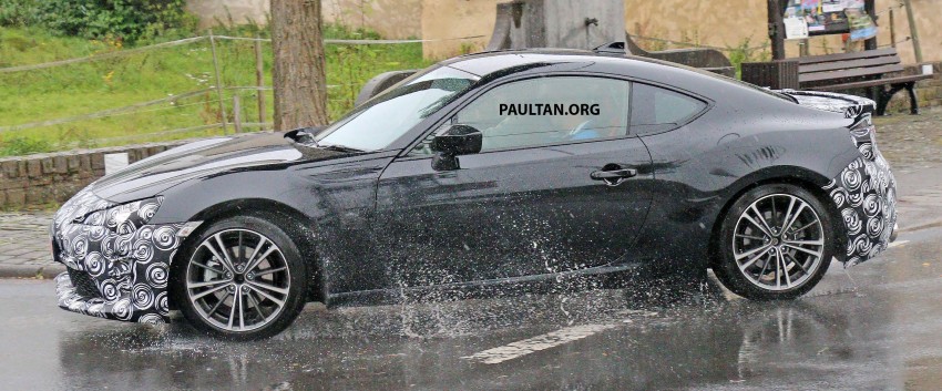 SPYSHOTS: Toyota 86 facelift prototype caught testing 380545