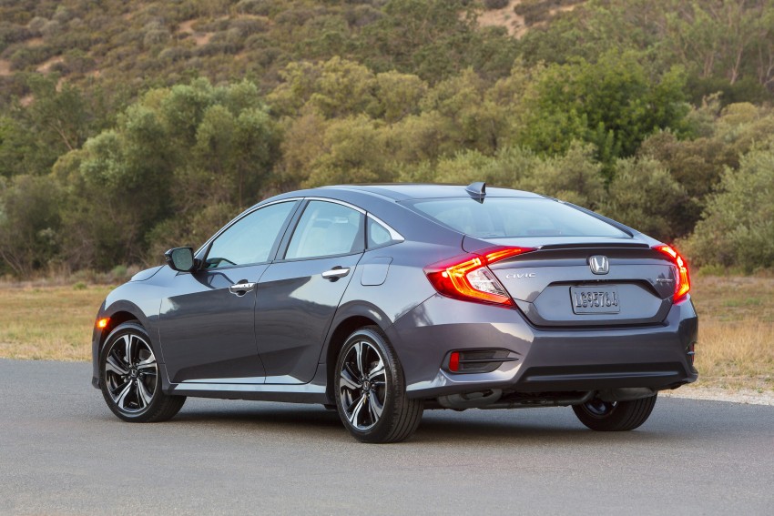 2016 Honda Civic – full technical details on the 10th gen sedan, which benchmarks the 3 Series, C-Class Image #393996