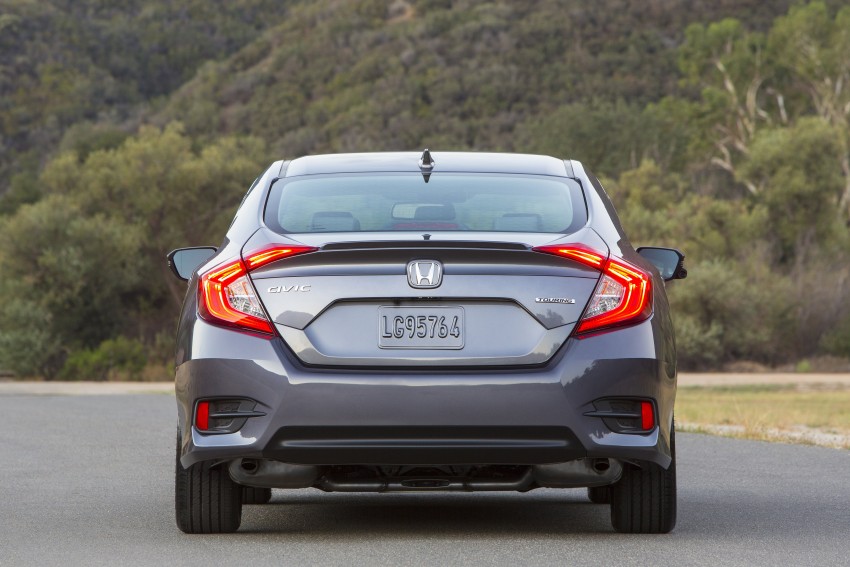 2016 Honda Civic – full technical details on the 10th gen sedan, which benchmarks the 3 Series, C-Class Image #393999