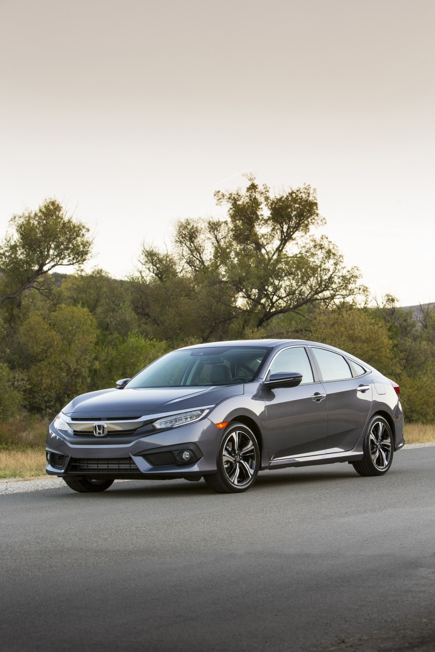 2016 Honda Civic – full technical details on the 10th gen sedan, which benchmarks the 3 Series, C-Class Image #394014