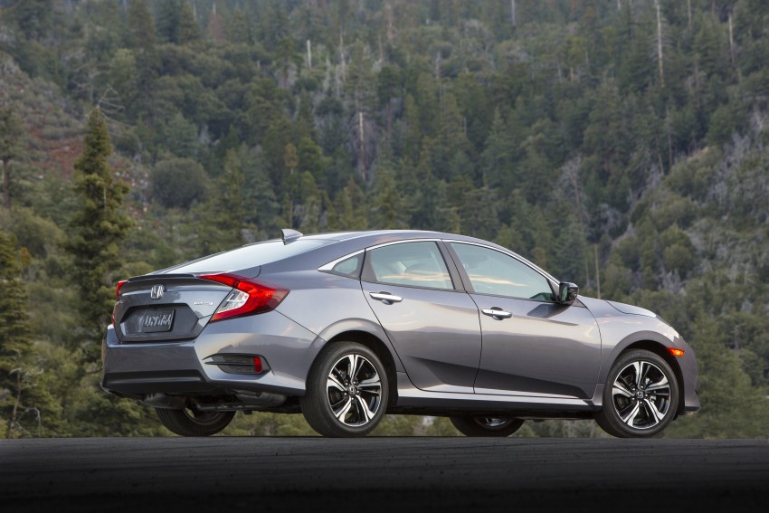 2016 Honda Civic – full technical details on the 10th gen sedan, which benchmarks the 3 Series, C-Class Image #394060