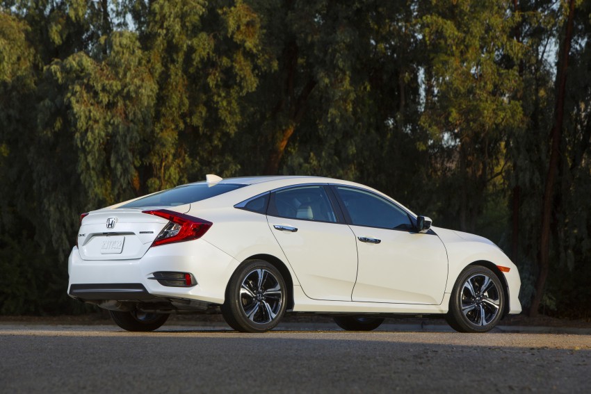 2016 Honda Civic – full technical details on the 10th gen sedan, which benchmarks the 3 Series, C-Class Image #394151