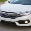 2016 Honda Civic rendered with a “simpler” face