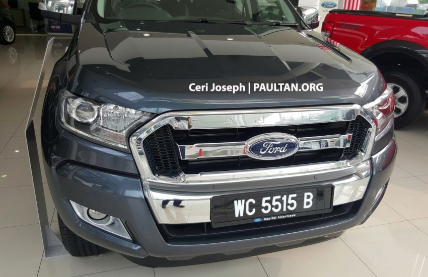 SPIED: Facelifted Ford Ranger in D’sara showroom 386904