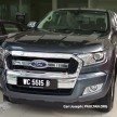 SPIED: Facelifted Ford Ranger in D’sara showroom