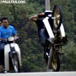 “Mat Rempits” jailed, fined RM5,000 for illegal wheelies